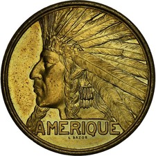 France, Médaille, Exposition