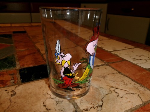 Astérix 1968 verre - astérix,