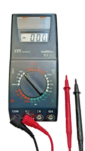 Multimètre metrix 512 - metrix, mx