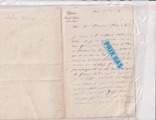 1975 lettre autographe - lettre,