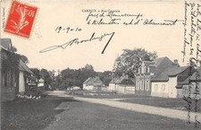 CPA 60 CARROY RUE CENTRALE (cliché pas courant