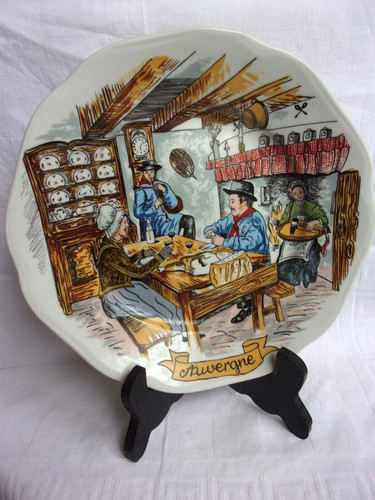 Ancienne assiette décorative - assiette,