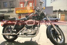 HARLEY-DAVIDSON XLH 1200 Sportster 1976 : Carte Postale Moto Postcard #0649