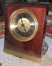 Réveil LANCEL en bois vintage