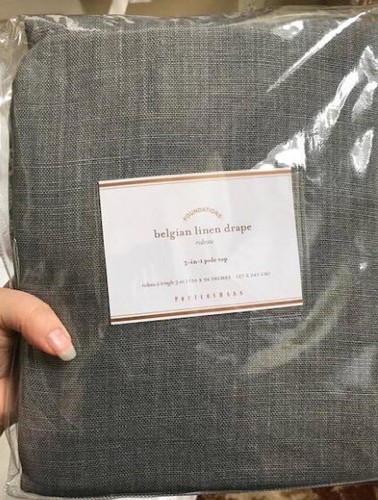 Pottery barn belgian - barn, flax