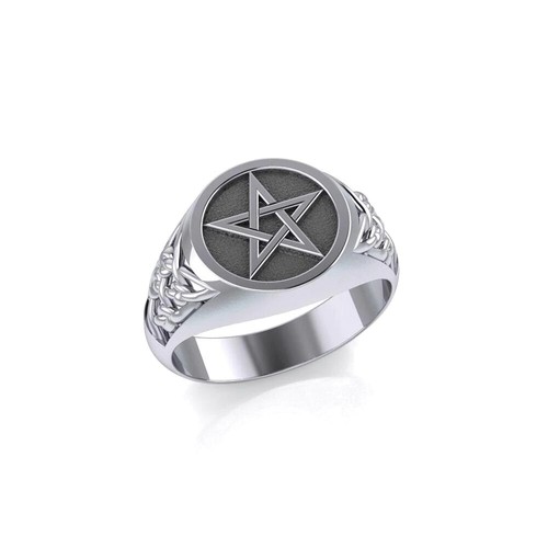 Bague pentacle pentagramme - pentagramme, en