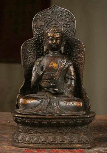 Old tibet bronze sit - tibet,