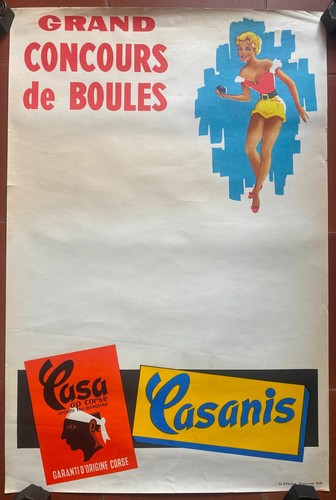 Affiche casanis grand - affiche, concours