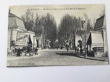 CPA 84 Vaucluse - Avignon - Buvette de la gare et de la rue de la république 