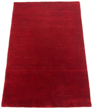 Tapis Rouge Fait Main De Haute Qualité 100% Laine 123x180 Cm S194