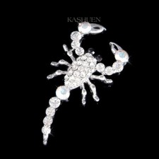 Scorpion cristal swarovski - cristal,