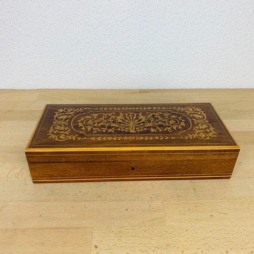 Boîte bijou gants bois