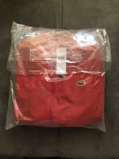 survêtement lacoste homme Rouge Taille S Neuf 100 Pour-cent Autentique