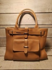 superbe sac rossi et Caruso cuir camel
