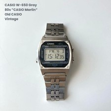Montre vintage CASIO W-650