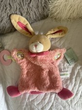 Doudou Et Compagnie Lapin Hase Conejo Rose  Marionnette Eurekakids Rosa Peluche