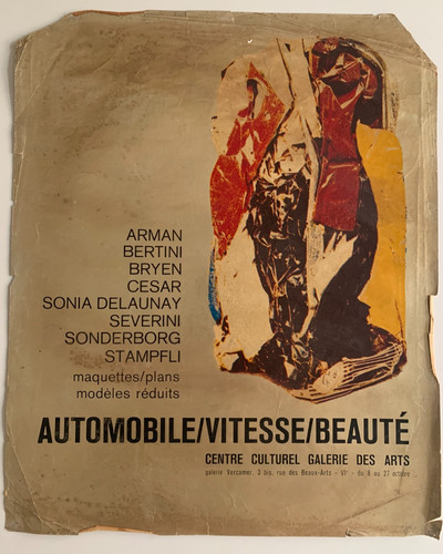 Ancienne affiche serigraphie - affiche,