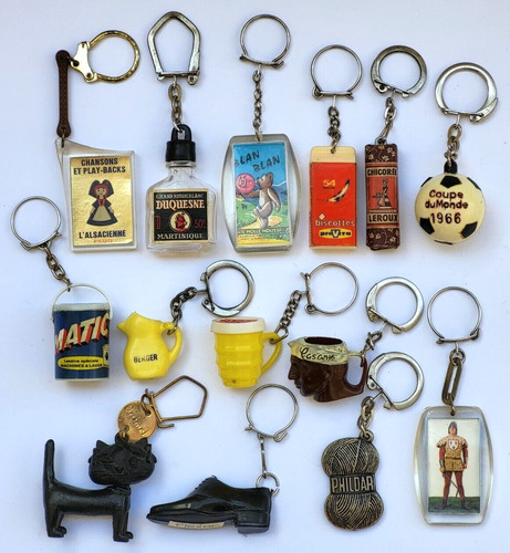 Lot porte cles - 14,