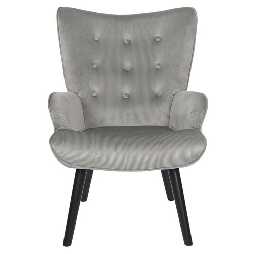 Fauteuil velours côtelé - velours,