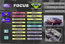 rta revue technique manuel atelier réparation entretien etude mta ford focus