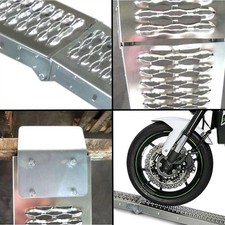 Rampe de moto robuste pour
