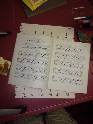 Partition pour piano - pour,