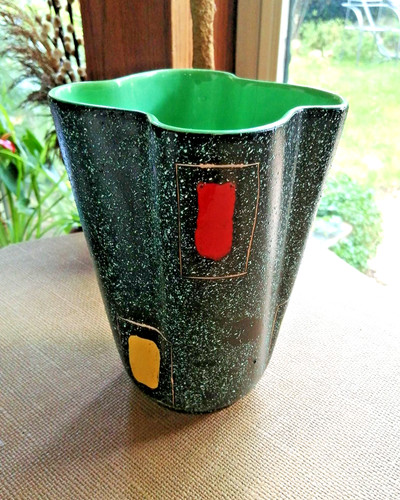 Vase céramique années - vase,