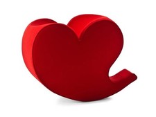 Soft Heart Armchair, Red, Ron