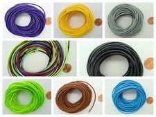 10 mètres fil polyester ciré 1,5mm écheveaux cordon lacet couleur au choix