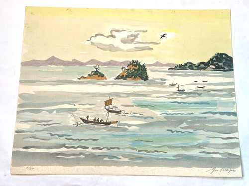 Rare lithographie yves brayer - rare,
