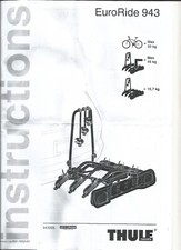 porte vélo 3 vélos Thule Euro Ride 943