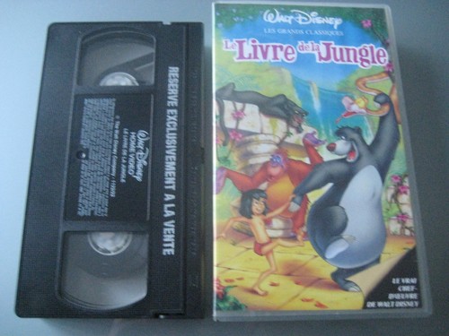 Vhs livre jungle - livre,