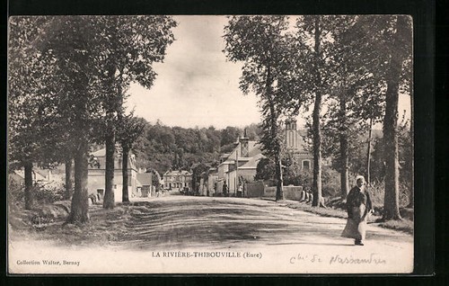 Cpa riviére thibouville - cpa, riviére-thibouville