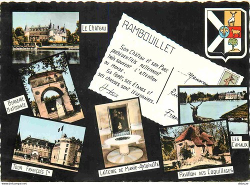 Carte postale - carte, 78