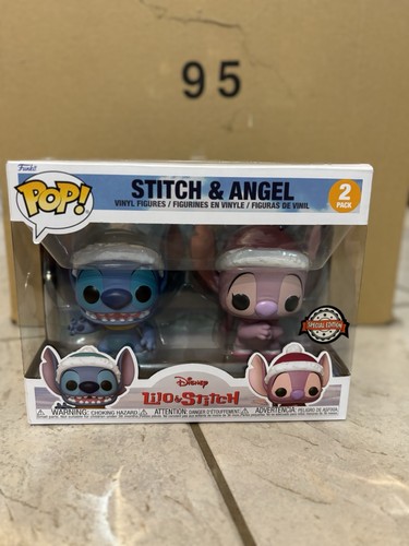 Funko pop disney - stitch, angel