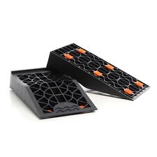 Wiltec Rampe d’accès extra plate 3 T Plateforme de levage Cale Voiture 2pcs.