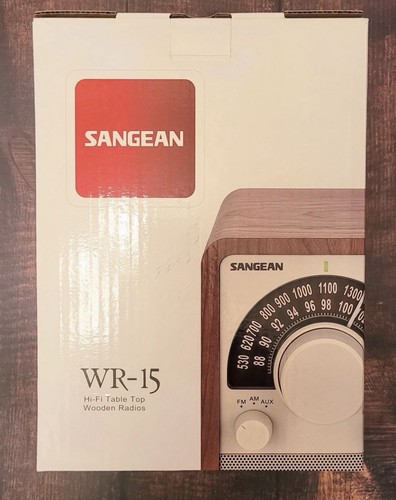 Sangean radio receiver - am/fm,