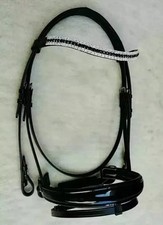 Bride de cheval en cuir de