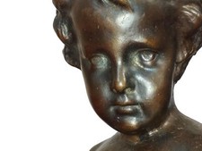 BUSTE D'ENFANT. BRONZE