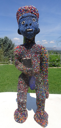 Statue bamiléké bangwa - bamiléké,