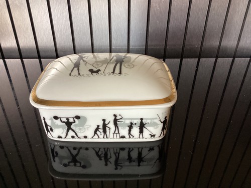 Boîte porcelaine de - boîte, en