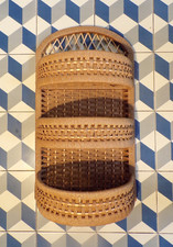 Petit Etagère VINTAGE-ROTIN &