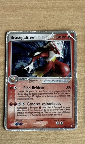 Carte pokémon brasegali - carte, ex