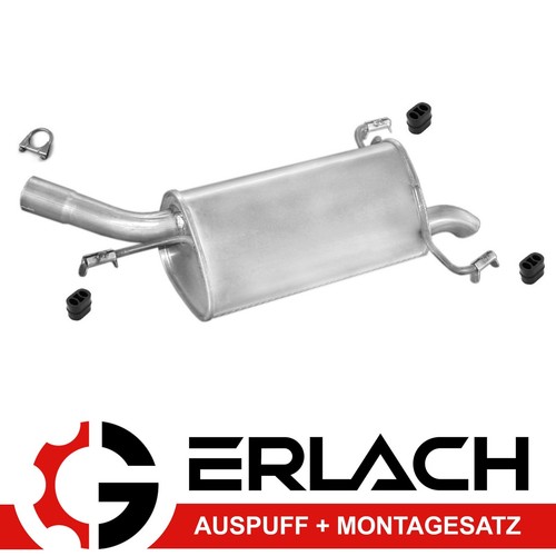 Silencieux échappement pour - silencieux,