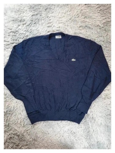 Pull vintage lacoste col - lacoste,