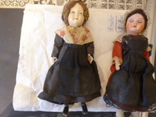 2 poupées dont 1 à tête porcelaine SFBJ PARIS - 24 cm