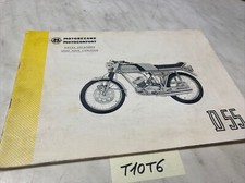 Motobécane D55 catalogue pièces détachées Motoconfort D 55 parts list