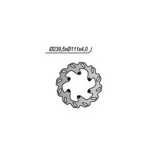 DISQUE DE FREIN ARRIÈRE WAVE NG 1172X KTM LC8 AVENTURE 950 2002 2006