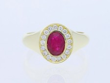 Bague homme femme diamants