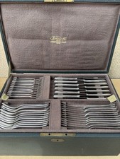 Ménagère CHRISTOFLE 140 Pièces - Modèle Boréal, Luc Lanel - Coffret D’origine